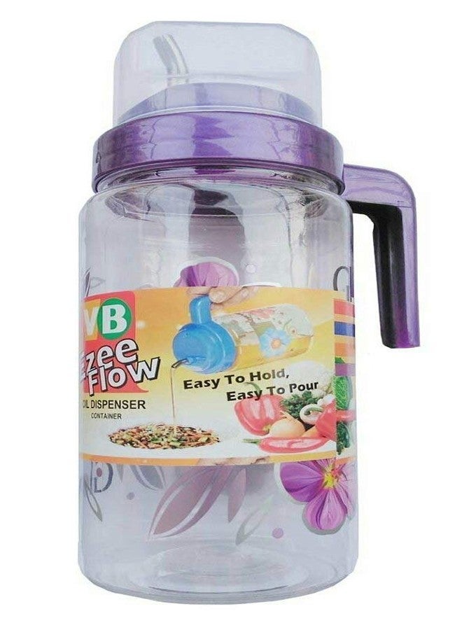 vessel crew kitchen Plastic VB Ezee Flow Cooking Oil Dispenser/Container (1000 ml, Multicolour) - Image 2